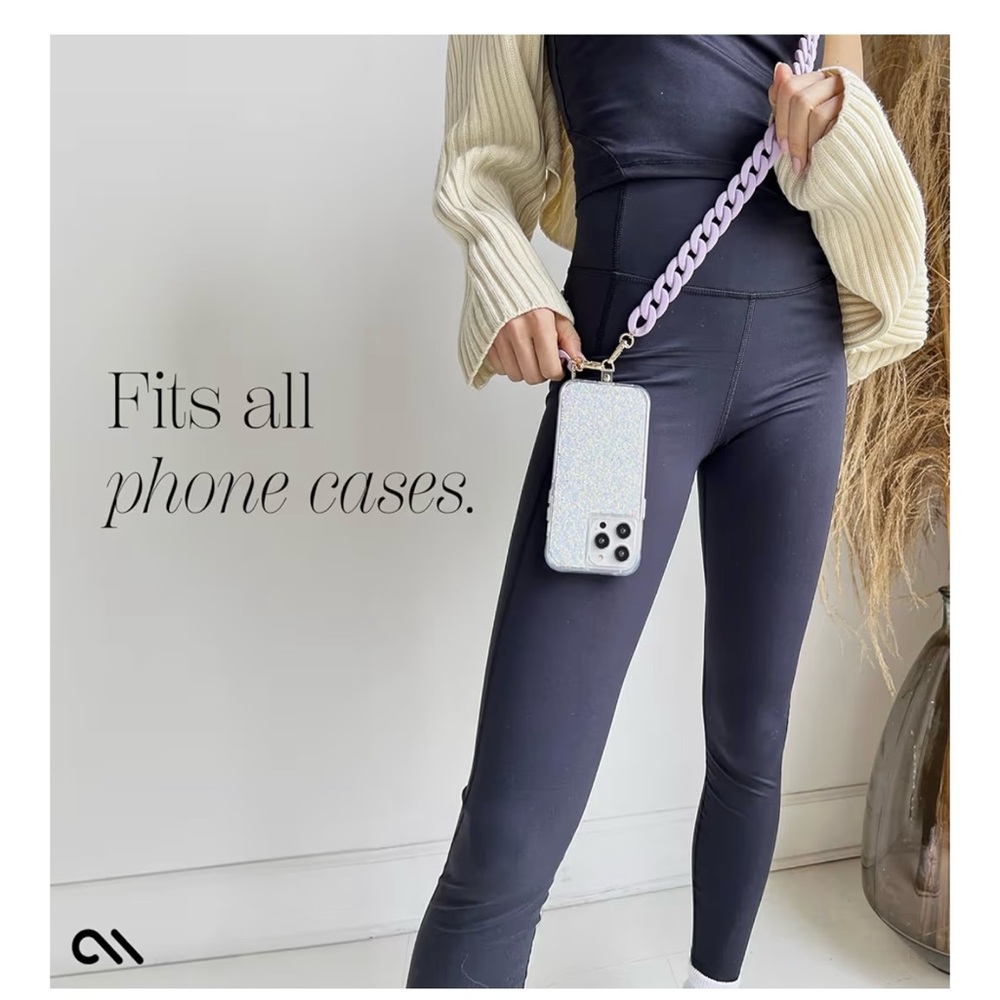 Case-Mate Purple Woven Phone Case Lanyard